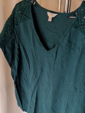Terra & Sky green shirt